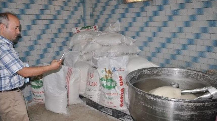 Gıda &Uuml;retim Ve Satışı Yapılan Yerlere Ramazan Denetimi