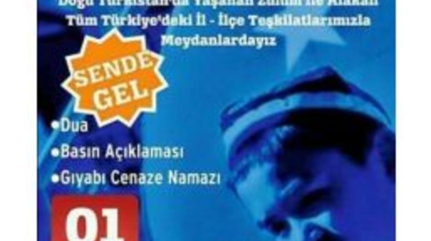 Agd Tarafından &Ccedil;in Zulm&uuml;ne Protesto