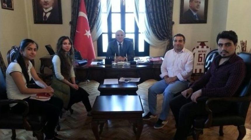 T&uuml;rkiye Gen&ccedil;lik Konseyi&rsquo;nden Vali Zorluoğlu&rsquo;na Ziyaret
