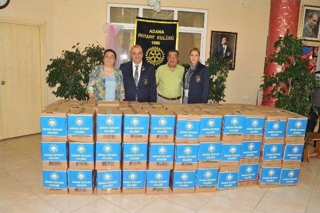 Adana Rotary Kulübü’nden Ramazan Yardımı