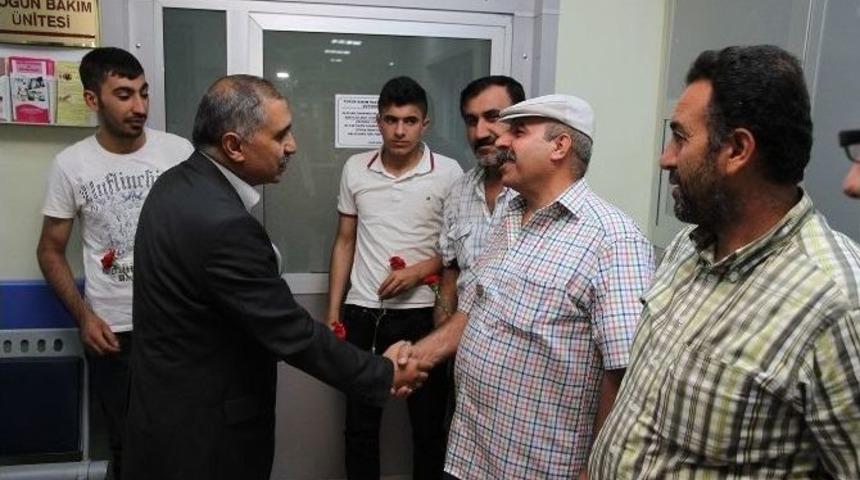 Vali Ko&ccedil;ak&rsquo;tan Devlet Hastanesi&rsquo;ne Ziyaret