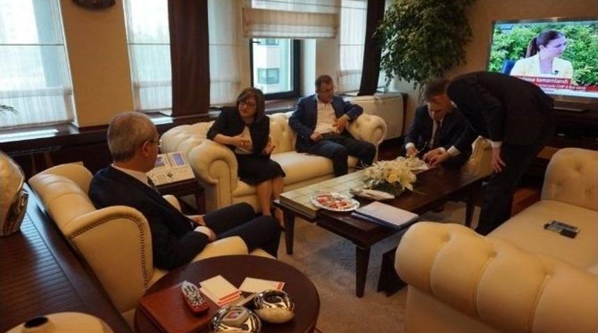 Fatma Şahin, Ulaştırma Bakanı Bilgin İle Gaziantep&rsquo;in Ulaşım Projelerini Konuştu