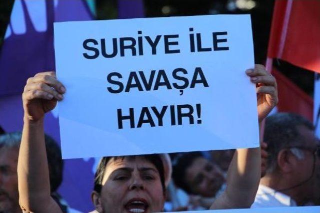 Suriye’Ye Savaşa ‘Hayır’