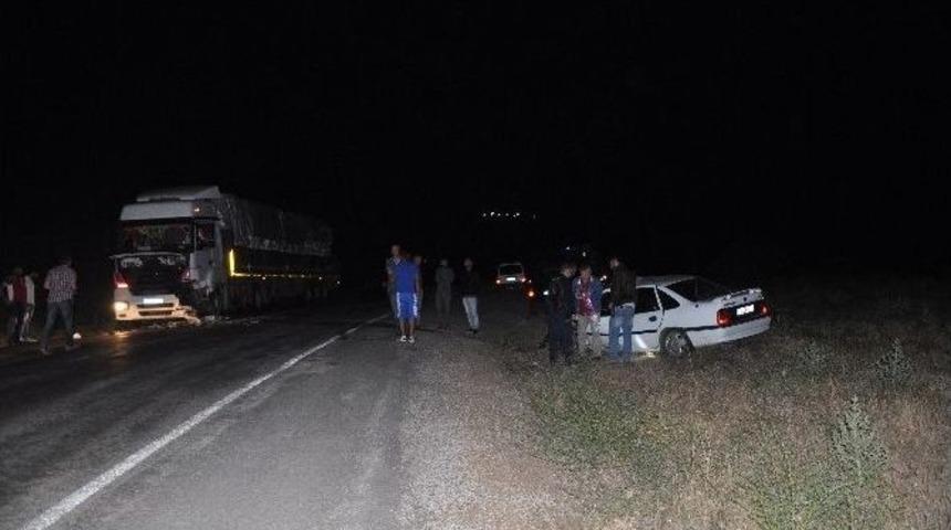 Tunceli&rsquo;de Trafik Kazası: 1 Yaralı