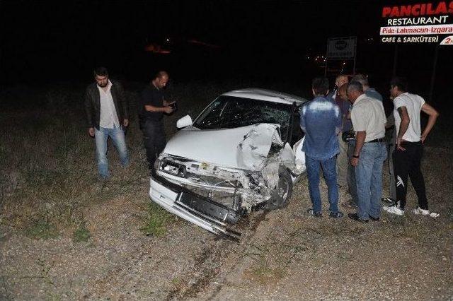 Tunceli’de Trafik Kazası: 1 Yaralı