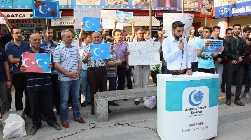 &Ccedil;in Zulm&uuml; Karab&uuml;k&rsquo;te Kınandı