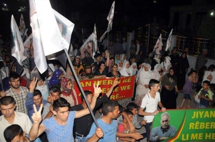 Cizre’de “öcalan’a Özgürlük” Yürüyüşü G1
