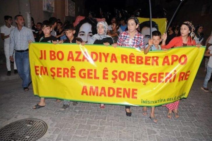 Cizre’de “öcalan’a Özgürlük” Yürüyüşü G2