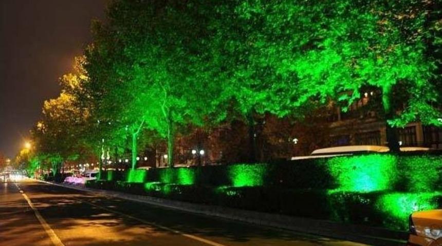 Ana Caddelere Led Işık