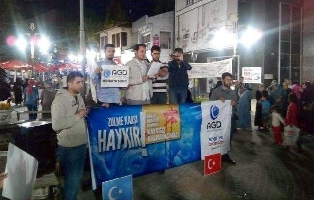 Kütahya Agd’den Doğu Türkistan İçin Dua Ve Protesto 1