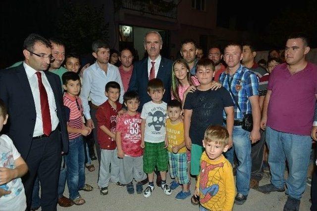 Recep Altepe, Orucunu Alemdarlı Vatandaşlarla Birlikte Açtı