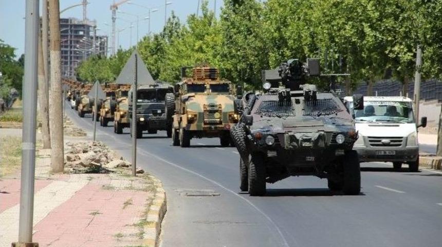 Diyarbakır&rsquo;da Askeri Hareketlilik