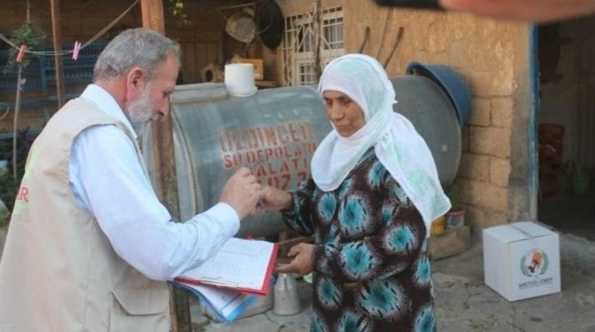 Iho Ebrar&rsquo;dan Kızıltepe&rsquo;deki Muhta&ccedil; Ailelere Yardım