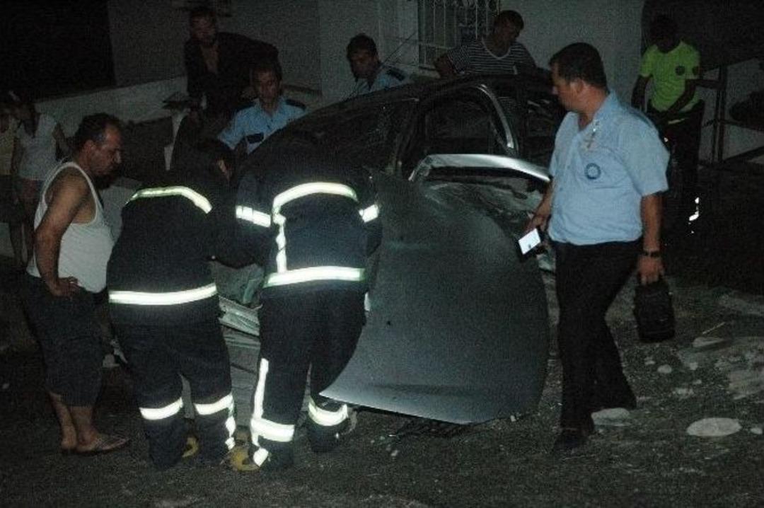 Bodrum&rsquo;da Trafik Kazası: 1 Yaralı