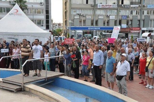 Sivas Olayları Aliağa&rsquo;da Anıldı 2