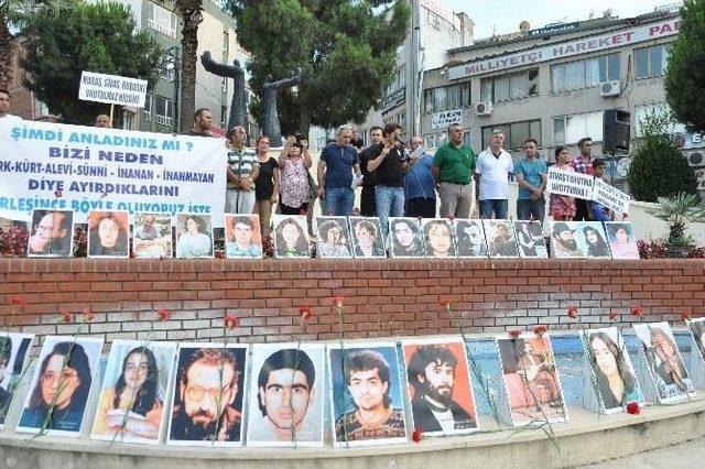 Sivas Olayları Aliağa&rsquo;da Anıldı 3