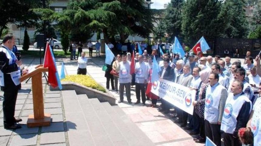Kastamonu'da Doğu T&uuml;rkistan Protestosu