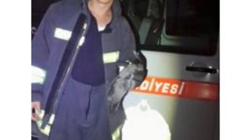 Eskişehir İtfaiyesinden Karga Operasyonu