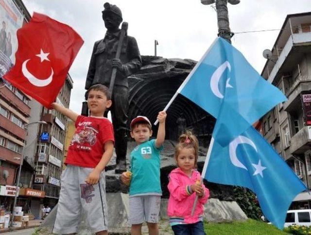 Zonguldak'ta Çin Protestosu