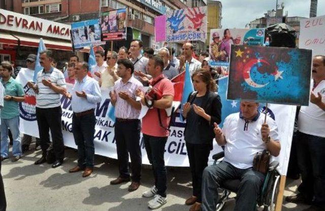 Zonguldak'ta Çin Protestosu