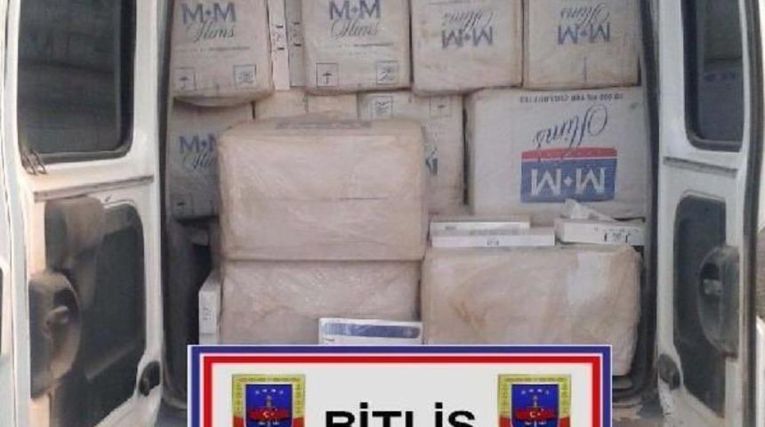 Bitlis'te Ka&ccedil;ak Sigaraya 14 G&ouml;zaltı