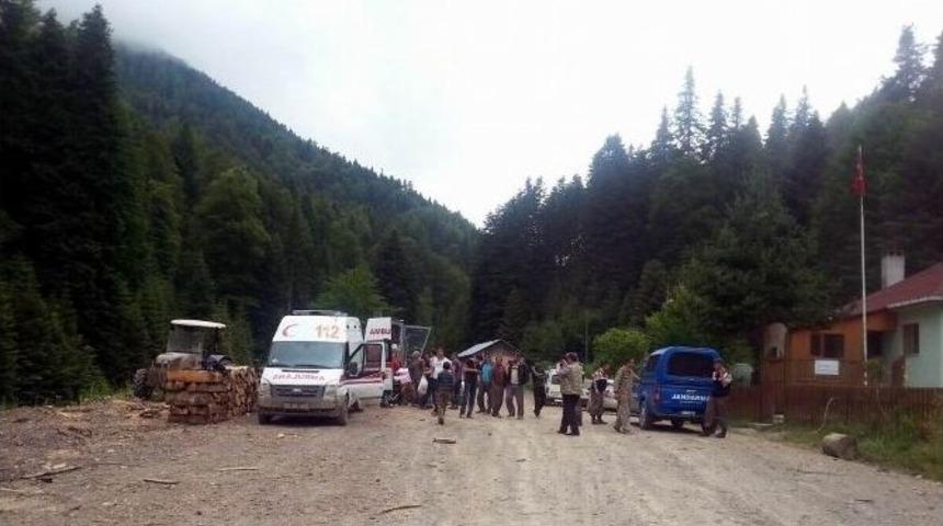 Ormanda Yaralanan Gencin Yardımına Ambulans Helikopter Yetişti