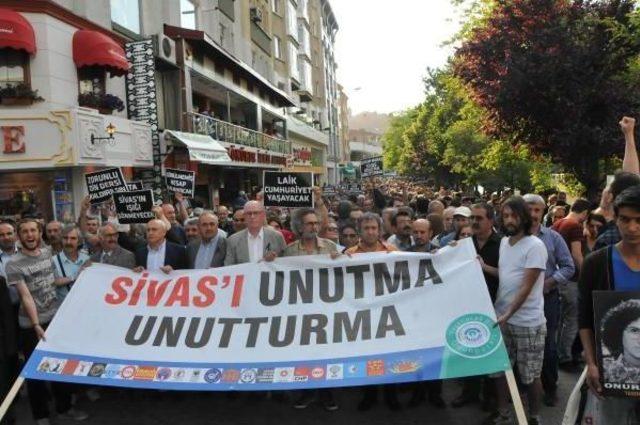 Eskişehir'de Sivas Yürüyüşü