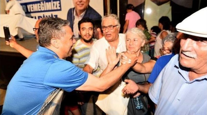 Baştar Uysal İftar Yemeğinde Vatandaşlarla Bir Arada