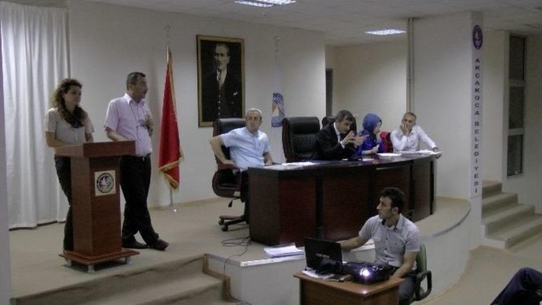 Ak&ccedil;akoca Belediye Meclisi Temmuz Ayı Toplantısı Yapıldı