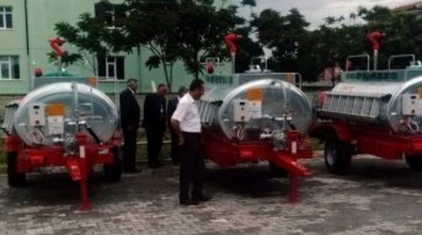 Kulu&rsquo;da 4 Mahalleye Yangın S&ouml;nd&uuml;rme Tankeri