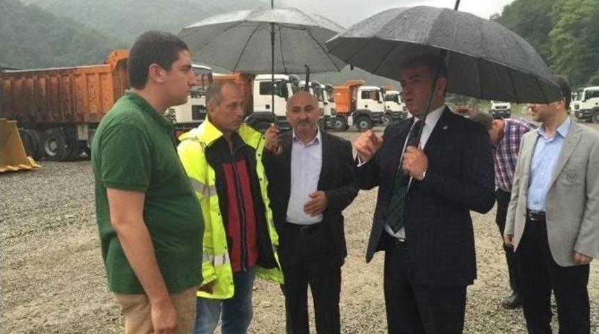 Milletvekili Tokmak &Ccedil;alışmaları Yerinde İnceledi