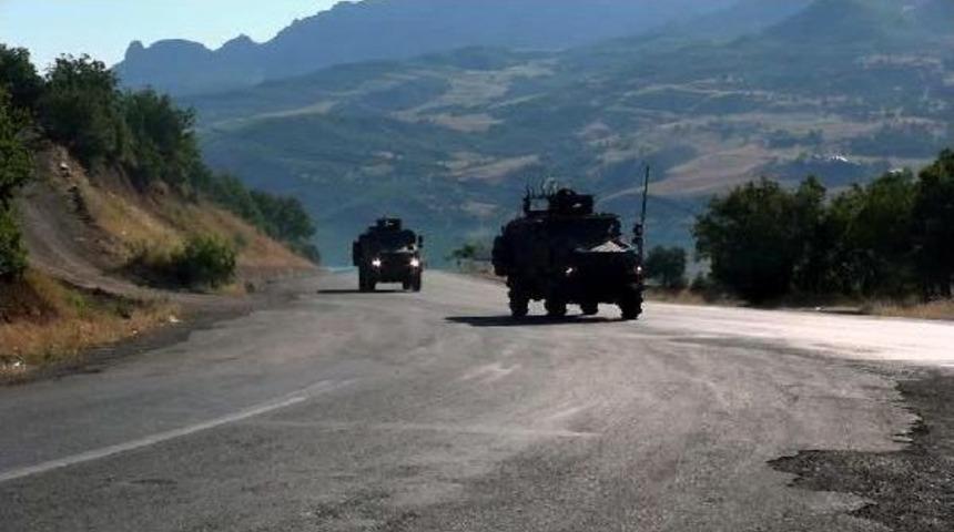 Tunceli'den Suriye Sınırına Askeri Sevkiyat