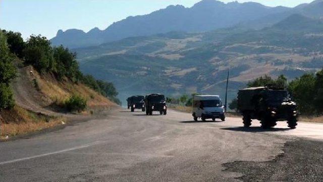 Tunceli'den Suriye Sınırına Askeri Sevkiyat