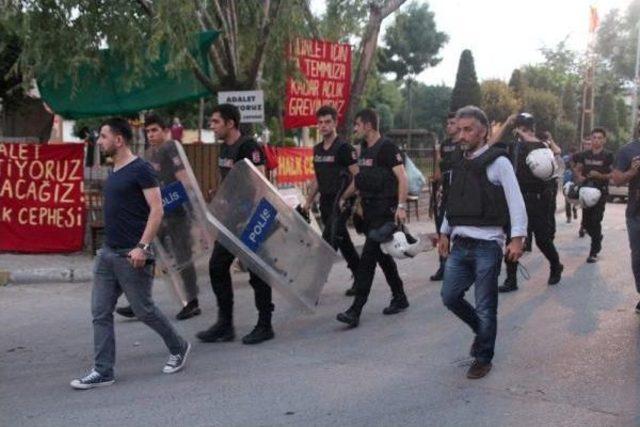 Police Operation To Group On Hunger Strike Protesting Gezi Victim’S Murder