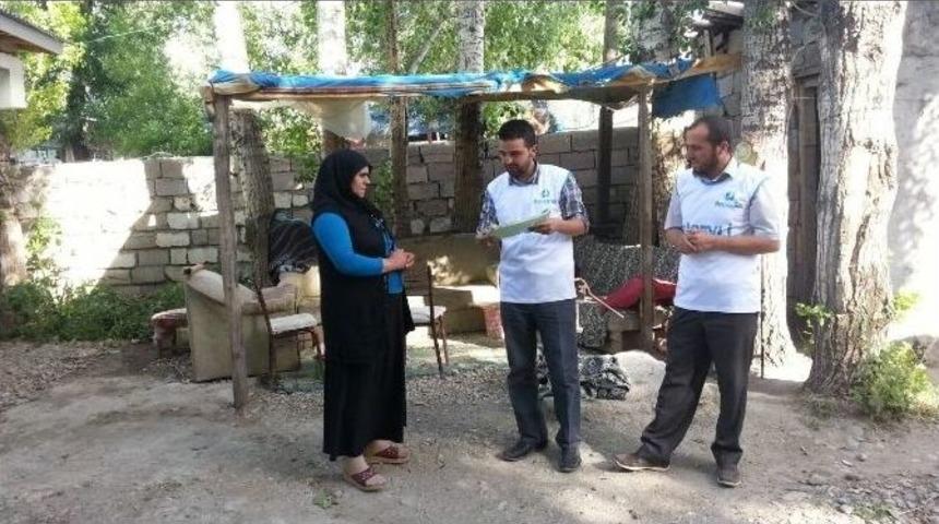 Ağrı Mustazaflar Cemiyeti&rsquo;nden 197 Aile Yardım