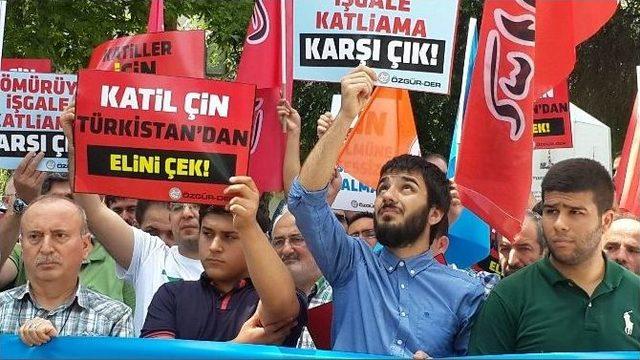 Özgür-der Doğu Türkistan’daki Saldırıları Protesto Etti