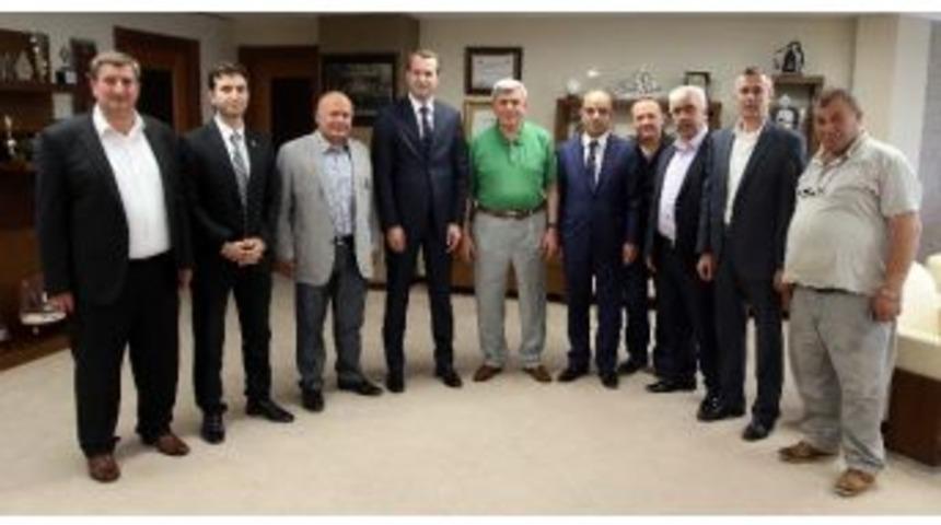 Sancaklı&rsquo;dan Başkan Karaosmanoğlu&rsquo;na Nezaket Ziyareti