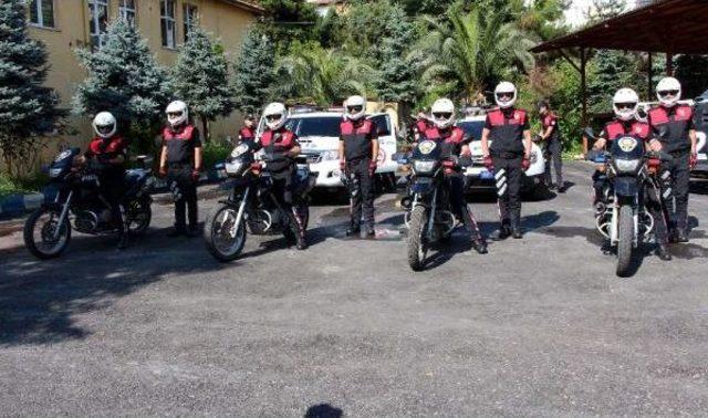 Zonguldak’Ta 'motosikletli Polis Timi' Kursunu Bitirenlere Sertifika