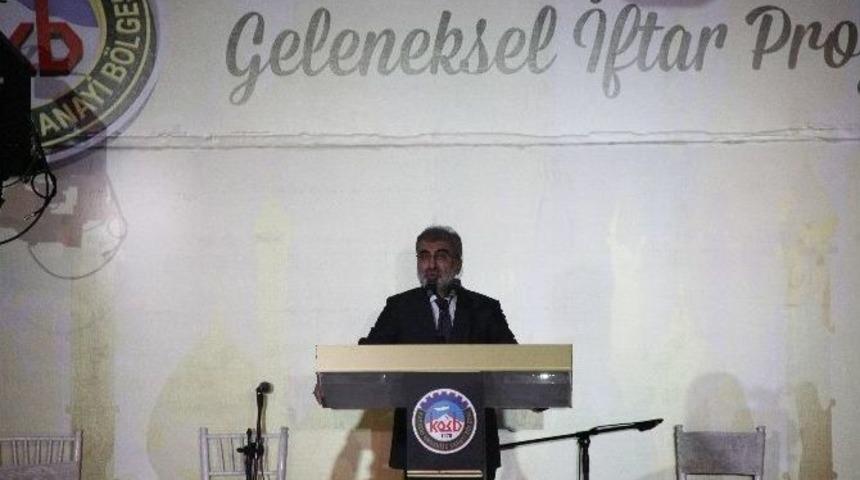Bakan Yıldız, Kayseri&rsquo;de İftar Programına Katıldı