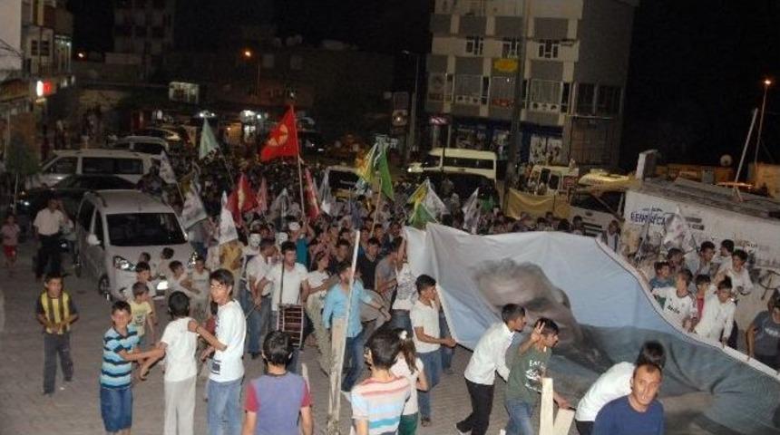 Şırnak&rsquo;ta &Ouml;calan İ&ccedil;in &Ouml;zg&uuml;rl&uuml;k Y&uuml;r&uuml;y&uuml;ş&uuml; Yapıldı