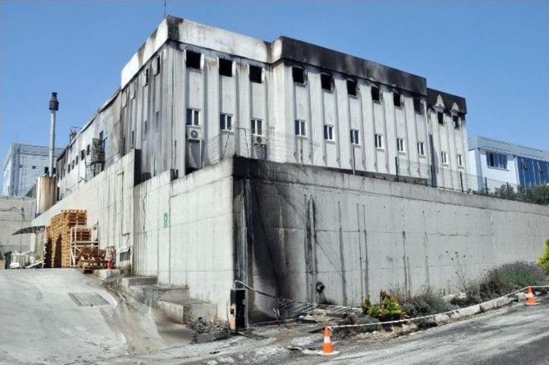 Yağ Fabrikası Tamamen Yandı