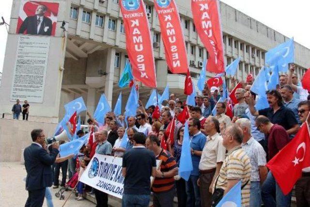 Zonguldak'ta Çin Tepkisi