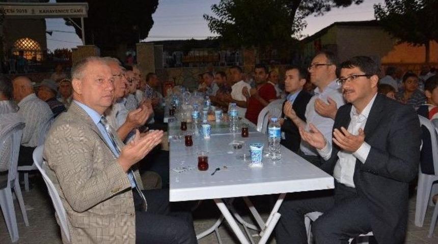 Şehzadeler İftar Sofrası Karayenice&rsquo;de Kuruldu