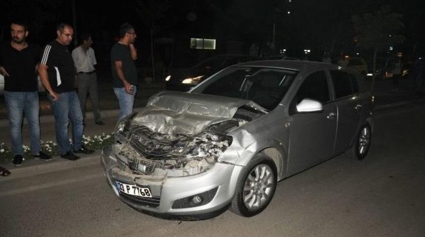 Batman&rsquo;da Zincirleme Trafik Kazası:1 Yaralı