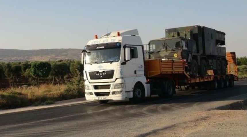 Ankara'dan Suriye Sınırına Top Ve Füze Bataryaları Sevk Edildi