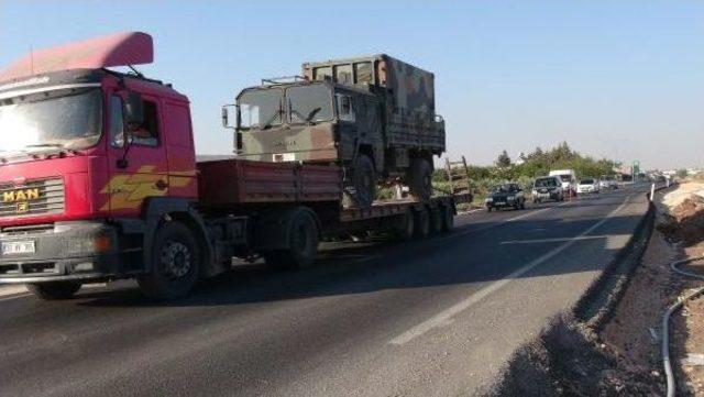 Ankara'dan Suriye Sınırına Top Ve Füze Bataryaları Sevk Edildi