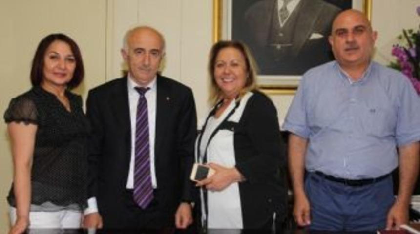 Yurtvizyon Programı Yapımcısı Ve Genel Yayın Y&ouml;netmeni, Vali Odabaş&rsquo;ı Ziyaret Etti