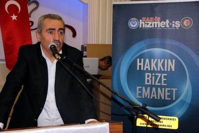 Hizmet-iş Genel Başkan Yardımcısı Halil Özdemir: