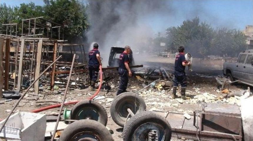 Hurdalık Alanda Yangın