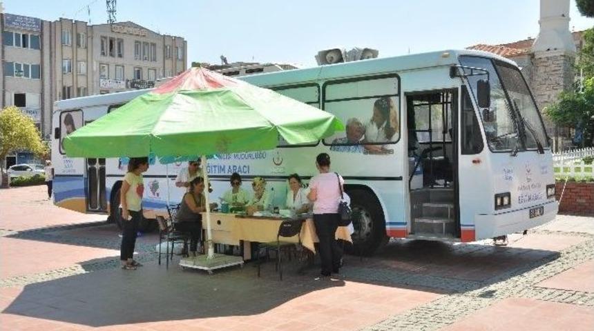 Kanser Taraması Hizmeti Aliağa&rsquo;da S&uuml;r&uuml;yor